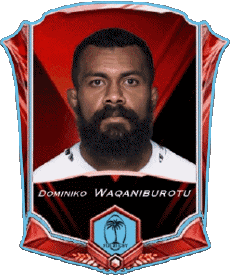 Sport Rugby - Spieler Fidschi Dominiko Waqaniburotu 