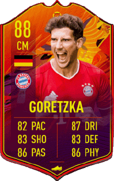 Multimedia Videospiele F I F A - Karten Spieler Deutschland Leon Goretzka 