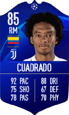 Multimedia Videogiochi F I F A - Giocatori carte Colombia Juan Cuadrado 