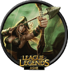 Ashe-Multi Média Jeux Vidéo League of Legends Icônes - Personnages 