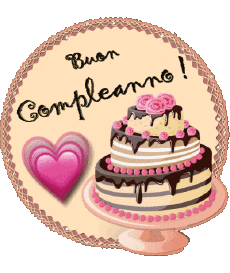 Messages Italien Buon Compleanno Dolci 006 