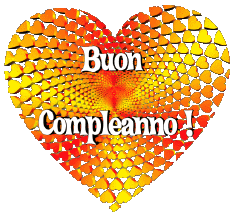 Nachrichten Italienisch Buon Compleanno Cuore 007 