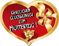 Messages German Herzlichen Glückwunsch zum Muttertag 021 