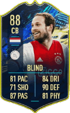 Multi Media Video Games F I F A - Card Players Netherlands Daley Blind 
