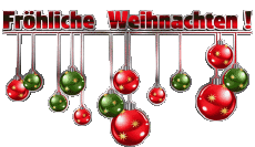 Messages German Fröhliche  Weihnachten Serie 07 