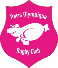 Sportivo Rugby Club Francia Logo Dept 75 PORC Paris Olympique 