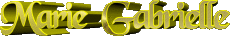 Nome FEMMINILE - Francia M Composto Marie Gabrielle 