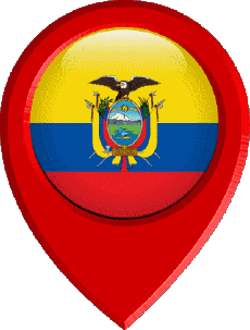 Bandiere America Ecuador Perno di posizione 