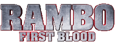 Multi Media Movies International Rambo Logo First blood 