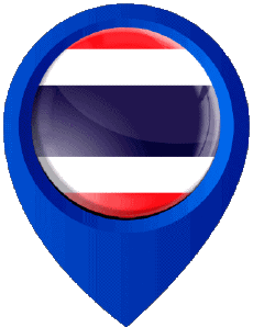 Bandiere Asia Thailandia Perno di posizione 