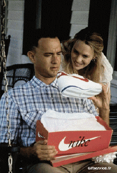 Forest Gump-Humor - Fun Morphing - Parece Cine - Héroes recreación de arte covid de contención Getty desafío Forest Gump