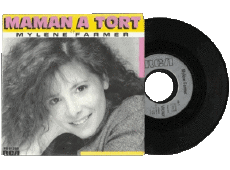 45 T Vynile Maman a tort-Multi Media Music France Mylene Farmer 45 T Vynile Maman a tort