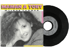 45 T Vynile Maman a tort-Multimedia Musica Francia Mylene Farmer 45 T Vynile Maman a tort