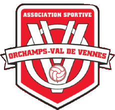 Sports FootBall Club France Logo Bourgogne - Franche-Comté 25 - Doubs FC Orchamps Val de Vennes 