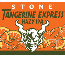 Tangerine Express Hazy IPA-Getränke Bier USA Stone Brewing co 