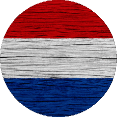 Bandiere Europa Paesi Bassi Tondo 