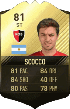 Multi Media Video Games F I F A - Card Players Argentina Ignacio Scocco 
