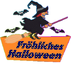 Messagi Tedesco Fröhliches Halloween 04 