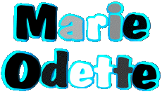 Prénoms FEMININ - France M Composé Marie Odette 