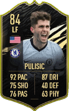 Multi Média Jeux Vidéo F I F A - Joueurs Cartes U S A Christian Pulisic 