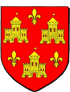 Blasone-Bandiere Francia Dipartimenti - Città 37 CHINON Blasone