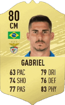 Multimedia Vídeo Juegos F I F A - Jugadores  cartas Brasil Gabriel Appelt Pires 