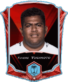 Sports Rugby - Joueurs Fidji Tuvere Vugakoto 