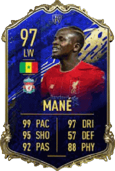 Multi Media Video Games F I F A - Card Players Senegal Sadio Mané 