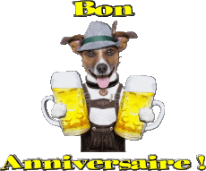 Nachrichten Französisch Bon Anniversaire Animaux 003 