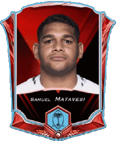 Sports Rugby - Joueurs Fidji Samuel Matavesi 