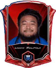 Sports Rugby - Joueurs Samoa Logovii Mulipola 