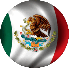 Flags America Mexico Round 