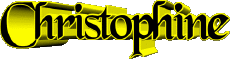 Vorname WEIBLICH - Deutschland C Christophine 