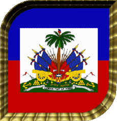 Bandiere America Haiti Quadrato 