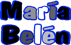 First Names FEMININE - Spain M Composed María Belén 