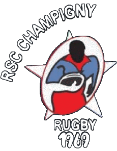 Sports Rugby Club France Logo Dept 94 Red Star Club Champigny 