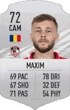Multi Média Jeux Vidéo F I F A - Joueurs Cartes Roumanie Alexandru Maxim 