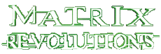 Multi Media Movies International The Matrix 03 Revolutions French Logo 