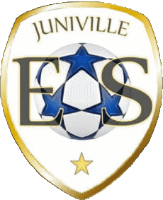 Sports FootBall Club France Logo Grand Est 08 - Ardennes Et. S de Juniville 