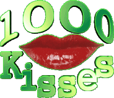 Messages English Kisses 1000 
