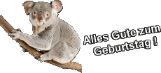 Nachrichten Deutsche Alles Gute zum Geburtstag Tiere 013 