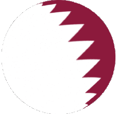 Drapeaux Asie Qatar Sphere - Cube 