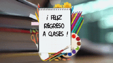 Messagi Spagnolo Feliz Regreso a Clases Sfondo animato 002 