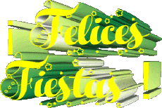 Messages Spanish Felices Fiestas Serie 04 