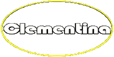 Prénoms FEMININ - Italie C Clementina 