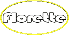 First Names FEMININE - France F Florette 