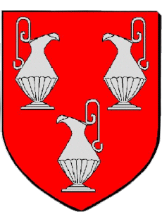 Banderas Francia Departamentos - Ciudades 55 ETAIN 