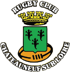 Sport Rugby Club Frankreich Logo Dept 45 RC Chateauneuf sur Loire 