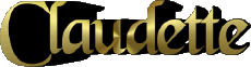 Nome FEMMINILE - Francia C Claudette 