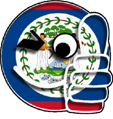 Bandiere America Belize Faccina - OK 